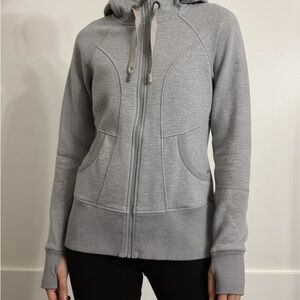 Athleta Light Gray Women's Hoodie